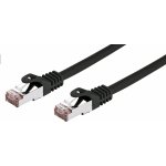 C-TECH CB-PP6F-025BK patch, Cat6, FTP, 0,25m, černý – Hledejceny.cz