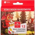 Koh-i-noor školní voskovky 8232 12 barev – Zboží Dáma