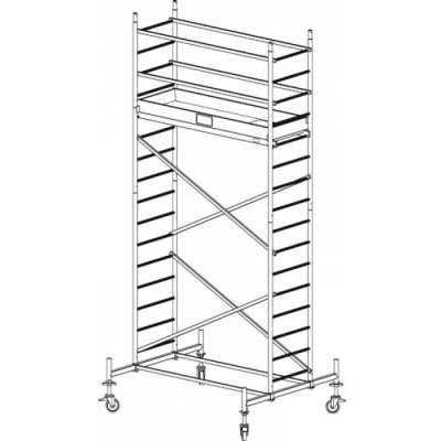 ProTec Lešení 5,3 m 2 x 1,35 m – Zbozi.Blesk.cz