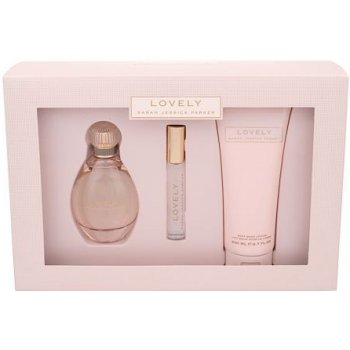 Sarah Jessica Parker Lovely EDP 100 ml + EDP 10 ml + tělové mléko 200 ml dárková sada