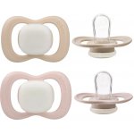 b.box dudlíky silikon Glow blush/latte 2ks – Zboží Dáma