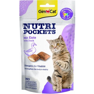 Gimcat Nutri Pockets s kachnou 60 g – Hledejceny.cz