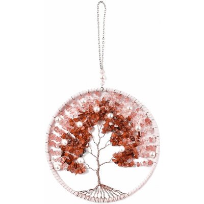 Nefertitis Feng Shui závěs Strom života z jaspisu NF56102 - cca 29 cm – Zboží Dáma