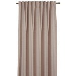 Sehlbach Závěs se skrytými poutky, Linenlike Nature Look, starorůžový 245x140 cm – Hledejceny.cz