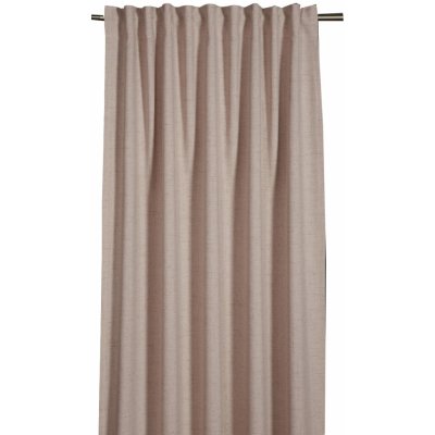 Sehlbach Závěs se skrytými poutky, Linenlike Nature Look, starorůžový 245x140 cm – Hledejceny.cz
