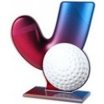 Poháry Bauer Akrylátová trofej AWF M40 Pozemní hokej – Zboží Dáma