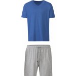Livergy pánské pyžamo krátké modro béžové – Zboží Mobilmania