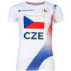 Dámské sportovní tričko Alpine Pro REPOSA Dámské triko z olympijské kolekce Francie 2024 BÍLÁ