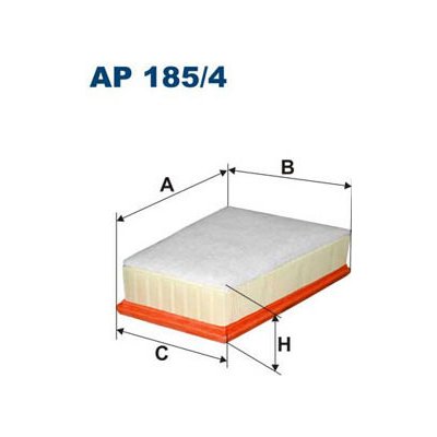 Vzduchový filtr FILTRON AP 185/4 – Hledejceny.cz