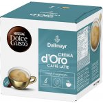 Nescafé Dolce Gusto Dallmayr Crema d’Oro Caffè Latte 16 ks – Zboží Dáma