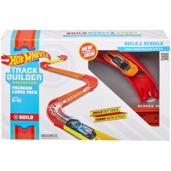 Mattel Hot Weels Track Builder Prémiová sada zatáček, GLC88