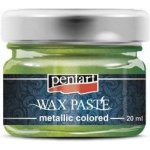 pentart Vosková pasta metalická zelená 20ml – Zboží Dáma
