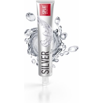 Splat Special Silver gelová zubní pasta pro svěží dech Intense Mint 75 ml