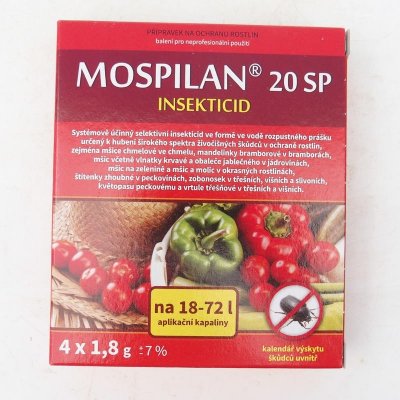 Floraservis Mospilan 20 sp 4 x 1,8 g – Zboží Dáma