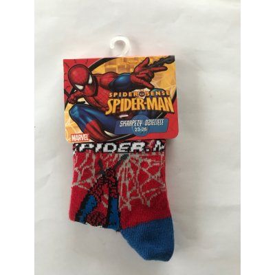 Spiderman Ponožky Barevné provedení Vzor č. 2 – Zboží Mobilmania