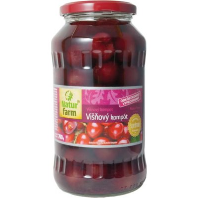 Natur farm Višňový kompot 700 g – Zboží Dáma