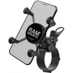 Kompletní sestava univerzálního držáku X-Grip na řídítka do průměru 60 mm, RAM Mounts – Zboží Mobilmania