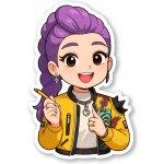 K-Pop Demon Hunters Samolepka Smiling Rumi – Hledejceny.cz