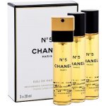 Chanel No.5 EDT plnitelný 20 ml + EDT náplň 2 x 20 ml dárková sada – Hledejceny.cz