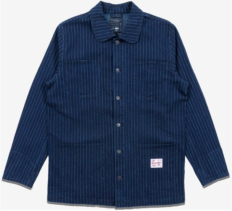 Diamond Woodland Striped jacket Dark Denim