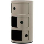Kartell Componibili 4967 3 úložné díly šedá – Hledejceny.cz