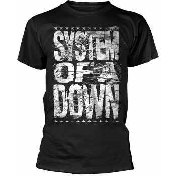 System Of A Down tričko Distressed Logo