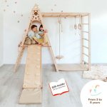 Montessori Furniture hřiště Circle color komplet – Sleviste.cz