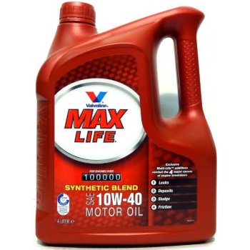 Valvoline Max Life 10W-40 5 l