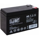 MegaBat 12 V 7,2 Ah – Zbozi.Blesk.cz