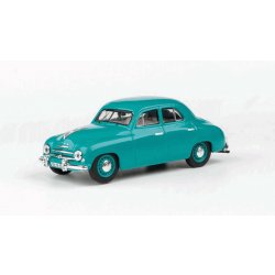 Abrex škoda 1201 sedan 1956 Tyrkysová časopis AutoModels s modelem 1:43