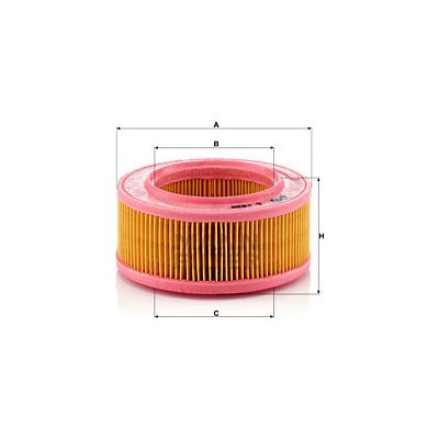 Vzduchový filtr MANN-FILTER C 1530 – Hledejceny.cz
