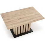 Halmar Lamello dub artisan/černá – Zboží Dáma