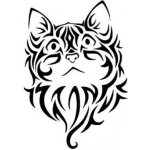 Artemiss Kočka plastová šablona 046 B 14,5x14,5cm – Hledejceny.cz