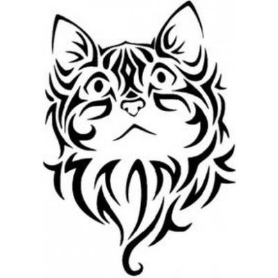 Artemiss Kočka plastová šablona 046 B 14,5x14,5cm – Hledejceny.cz