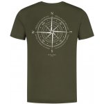 Korda tričko Compass Tee Dark Olive – Zboží Mobilmania