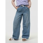 GAP Dětské džíny High Rise Wide Leg Modrá – Sleviste.cz