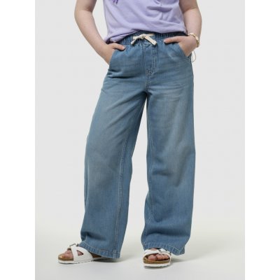 GAP Dětské džíny High Rise Wide Leg Modrá – Sleviste.cz