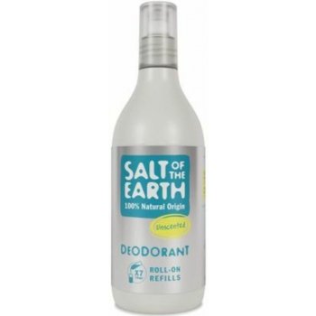 Salt-Of-The-Earth Unscented Náhradní náplň do přírodního kuličkového dámský deodorantu 525 ml