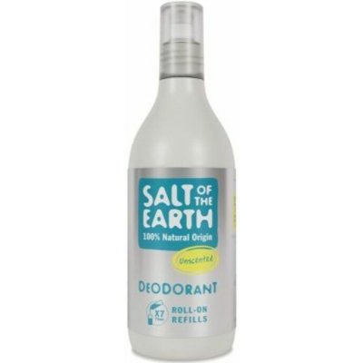 Salt-Of-The-Earth Unscented Náhradní náplň do přírodního kuličkového dámský deodorantu 525 ml