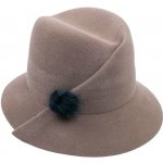 Cloche Flor Pompon béžová P9470 53387/17AA – Zboží Dáma