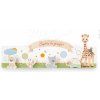 Dekorace Janod drevená dekorácia do detskej izby Sophie la Girafe vešiak so zvieratkami