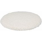 Home Styling Collection Sedací kulatý polštář TEDDY boucle, Ø 35 cm bílá – Zboží Dáma