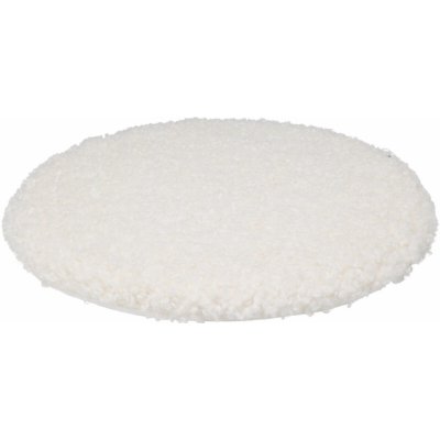 Home Styling Collection Sedací kulatý polštář TEDDY boucle, Ø 35 cm bílá – Zboží Dáma