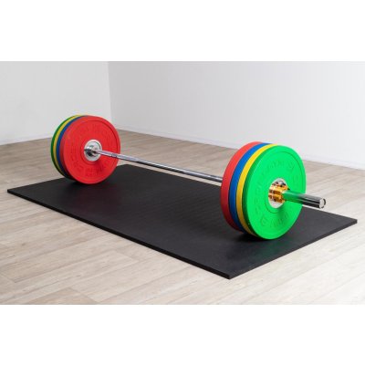 TRINFIT Podložka pod činky PROFI CF 100 x 100 x 0,2 cm černá – Zboží Dáma