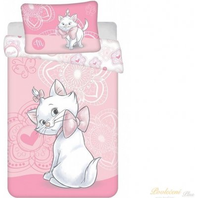 Jerry Fabrics povlečení Marie Cat 02 100 x 135 , 40 x 60 cm – Zboží Mobilmania