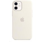 Apple iPhone 12 mini Silicone Case with MagSafe White MHKV3ZM/A – Zboží Mobilmania