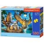 Castorland Soví rodinka 018437 180 dílků – Hledejceny.cz