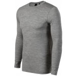 MALFINI Premium Merino Rise LS 159 triko pánské tmavě šedý melír – Hledejceny.cz