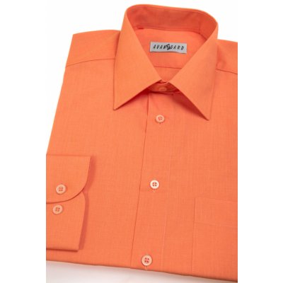 Avantgard pánská košile Klasik 451-10 pomerančová – Zboží Dáma