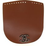 Koženková klopa hnědá – Zboží Mobilmania